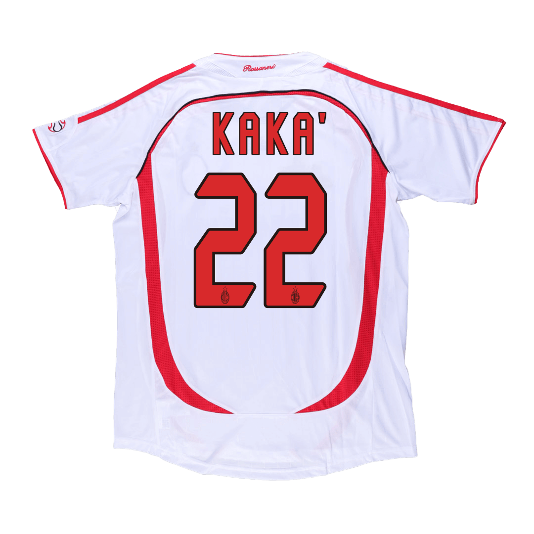 KAKA' #22 AC Milan Retro Away Jersey 2006/07 UCL