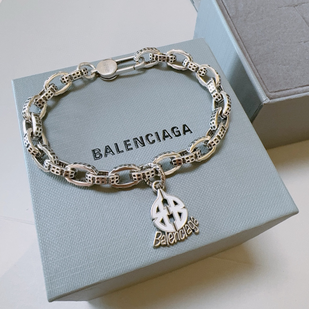Balenciaga BB chain bracelet
