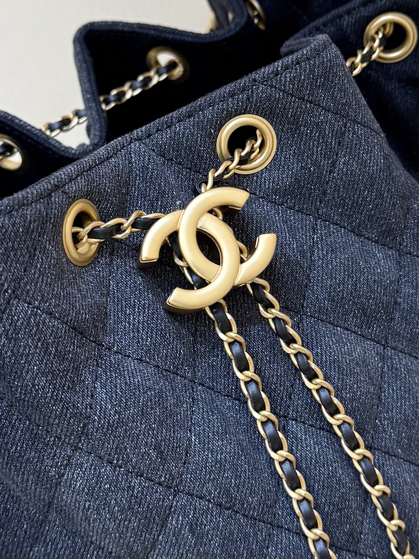 Chanel 25S Spring/Summer Collection Large Denim Handbag AS5311 00158