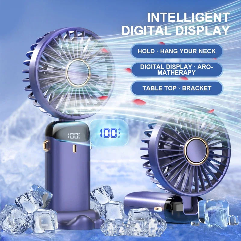 🔥Hot Sale🔥USB Rechargeable Mini Handheld Fan