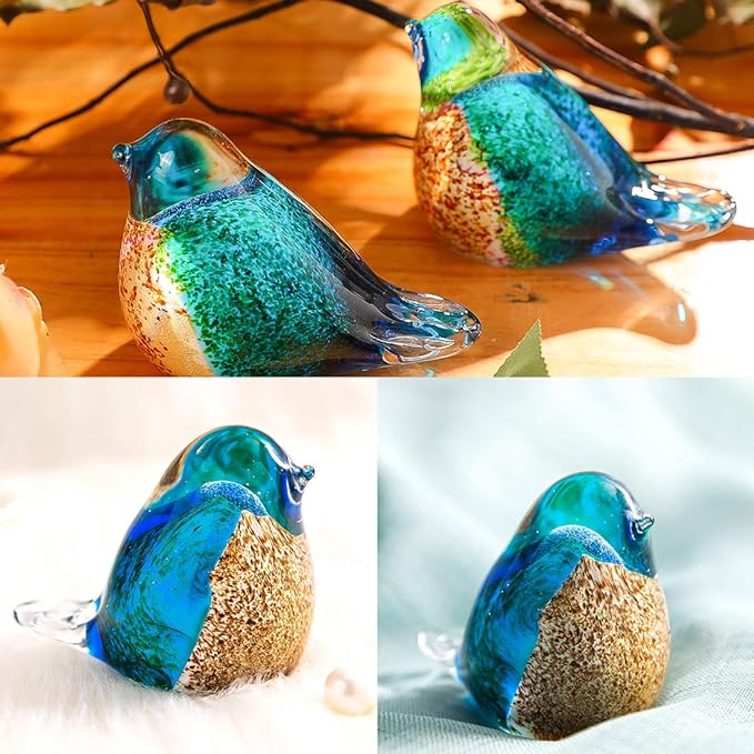 👍Last Day Promotion 60% OFF💖Hand Blown Glass - Bluebird of Happiness