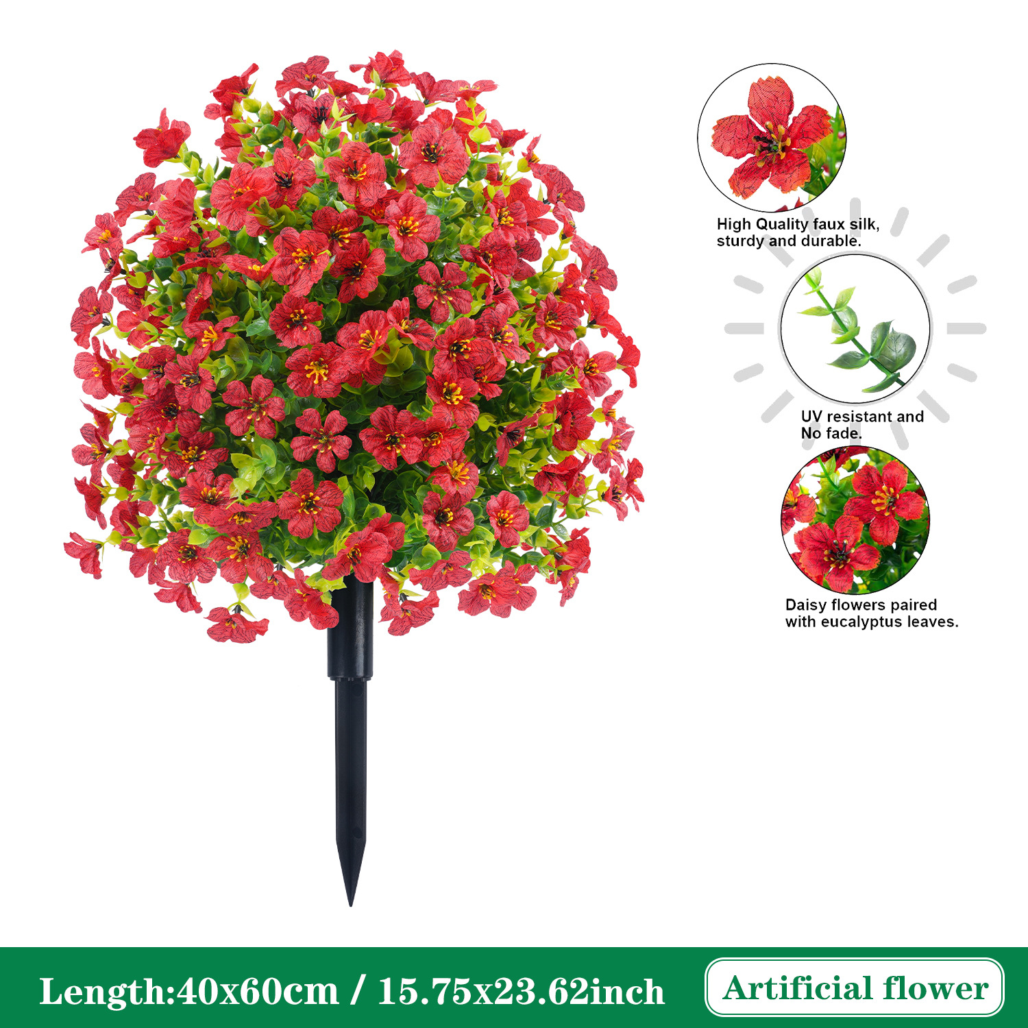 🌺🌺Artificial Violet Flower Potted Plant (UV Resistant - Spring and Summer Garden Decoration)