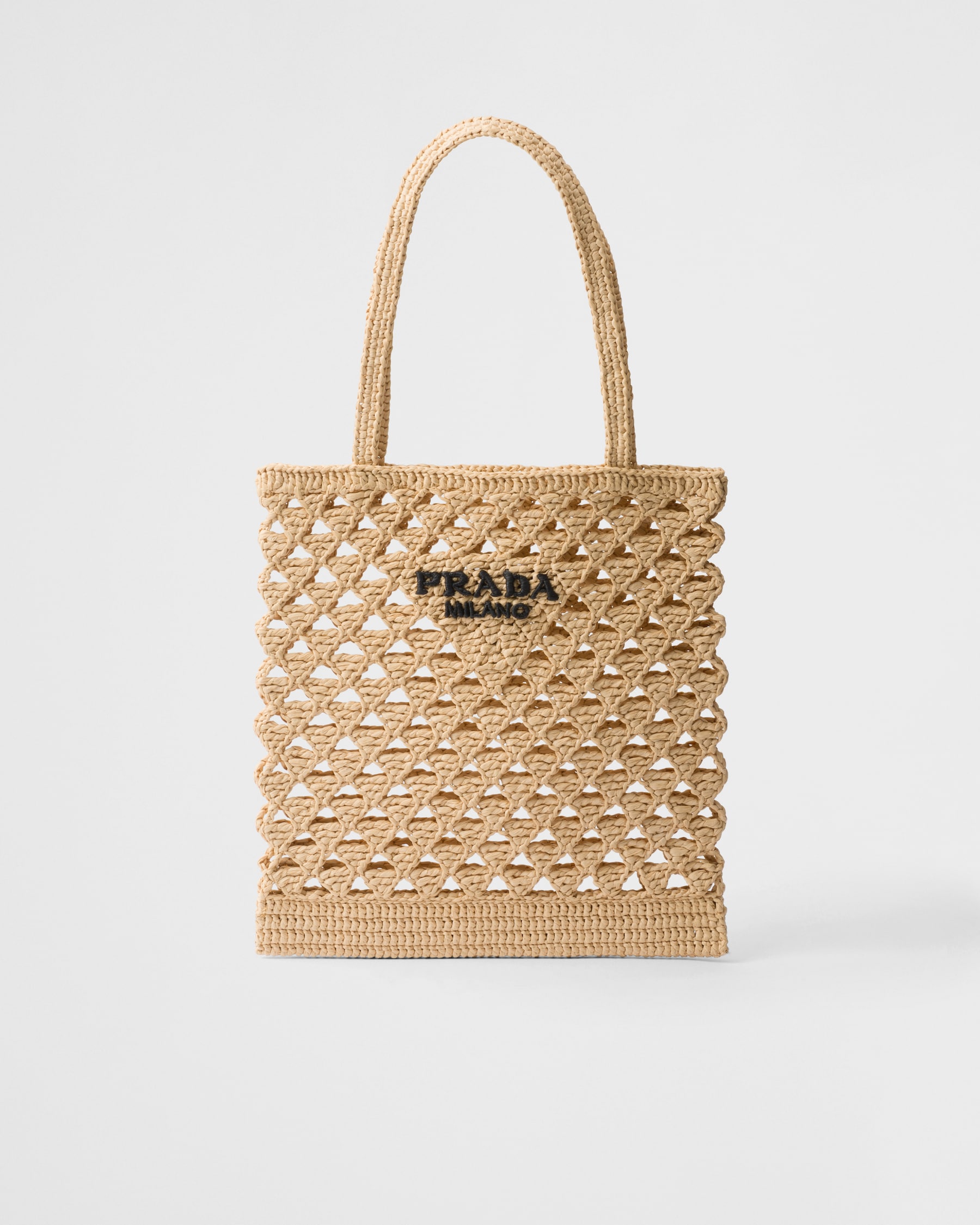 Prada Crochet Tote1BG493_2M2T_F0ES7_V_OOO