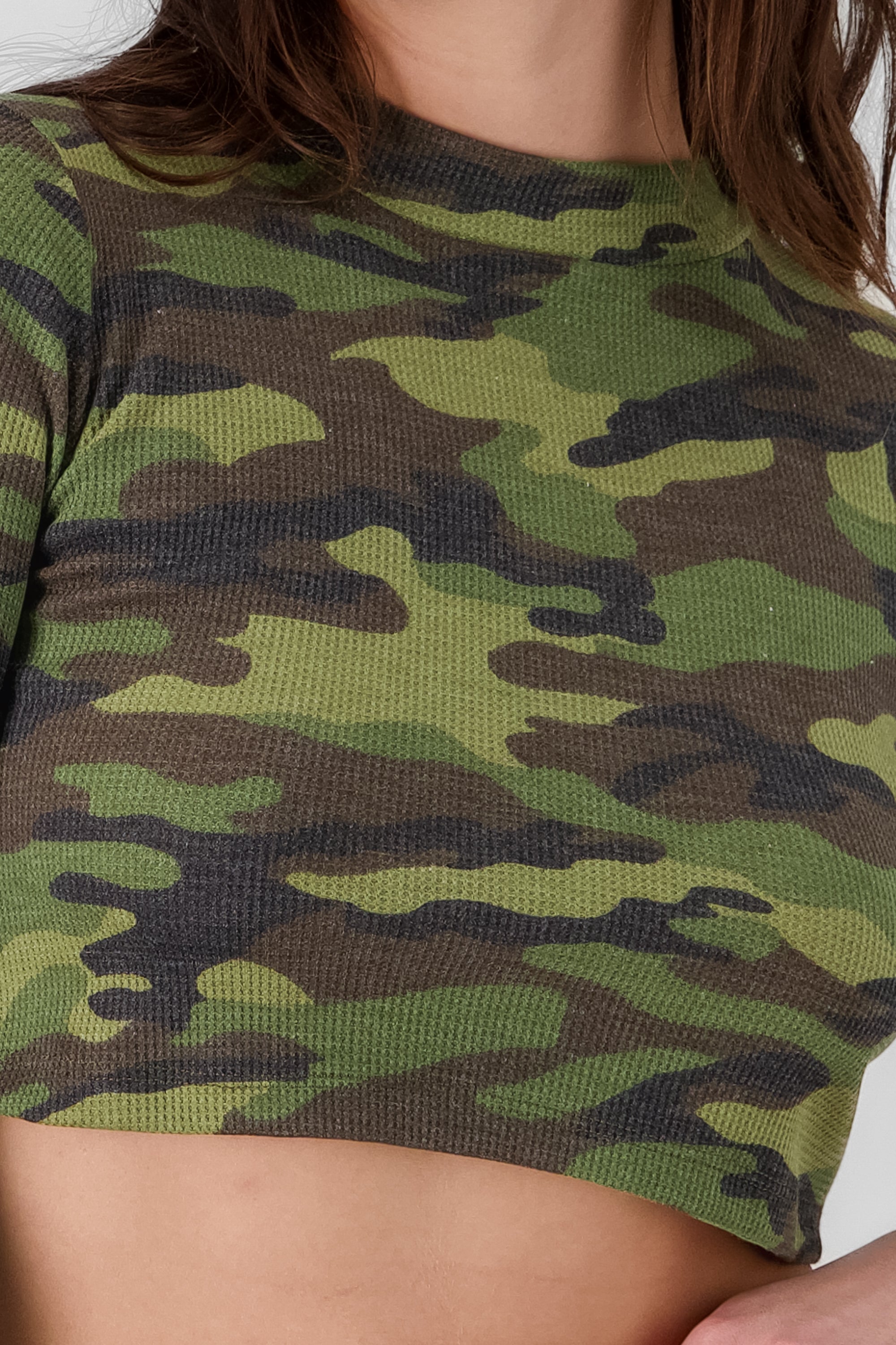Long Sleeve Military Top