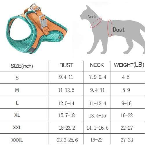 🔥Last Day Promotion-[SAVE 50% OFF]--Luminous Cat Vest Harness and Leash Set--BUY 2 GET 10% OFF & FREE SHIPPING