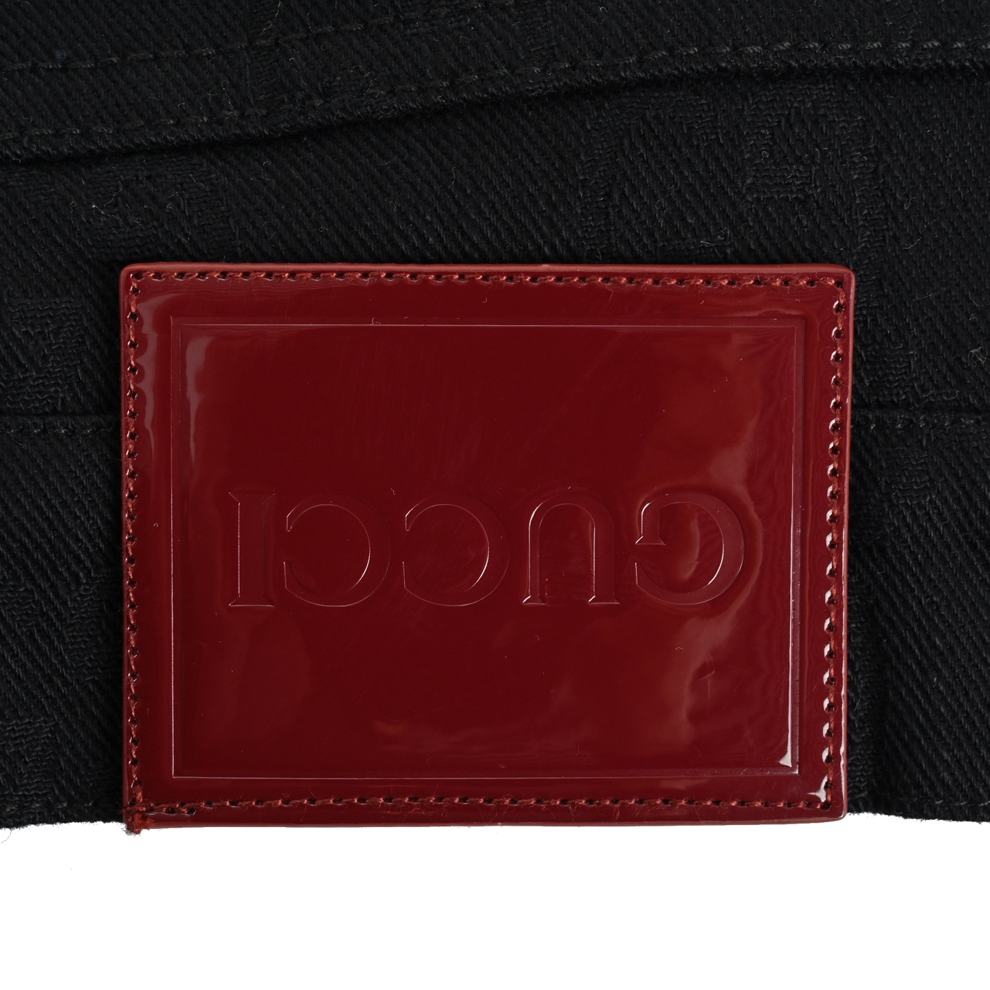 Gucci 24Fw Double G all over jacquard denim jeans