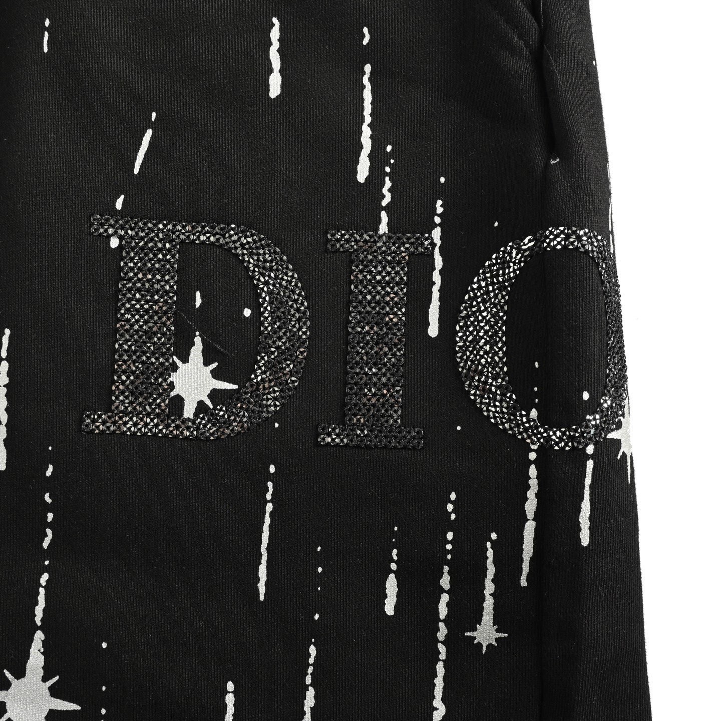 Dior 25ss embroidered lettering shooting star shorts