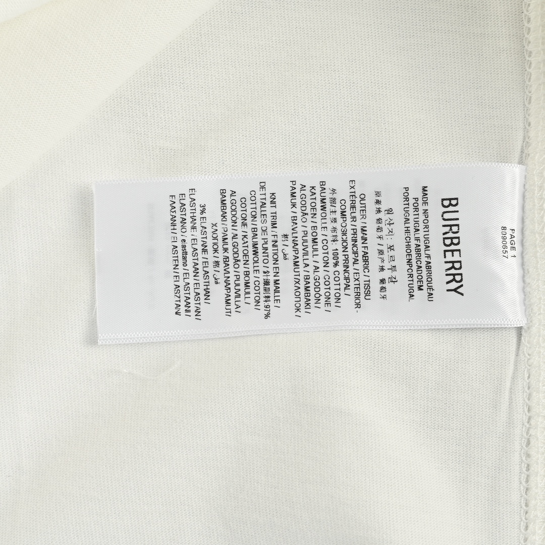 Burberry 24ss midsummer collection frog print short sleeves