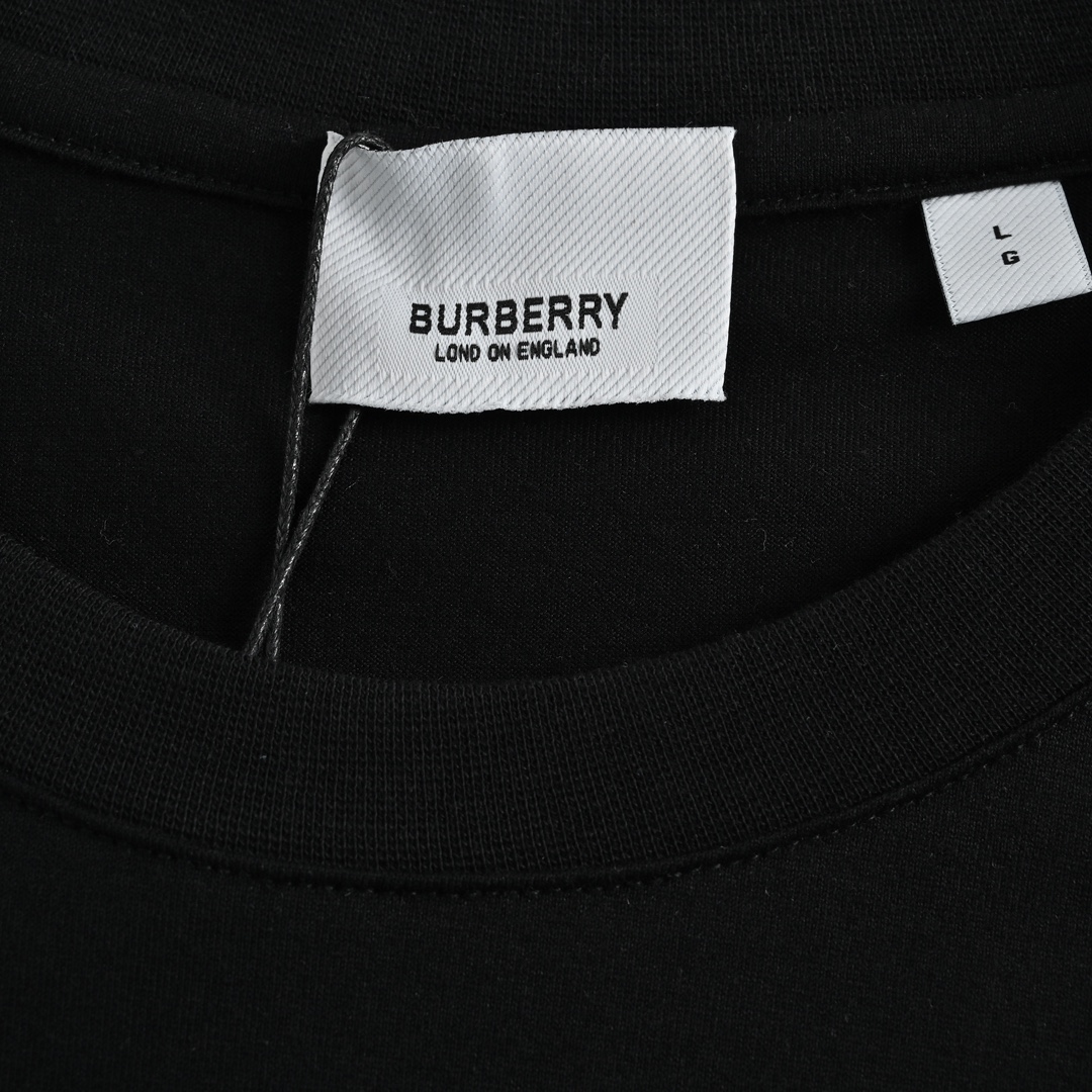 Burberry 23ss warhorse print logo short sleeve