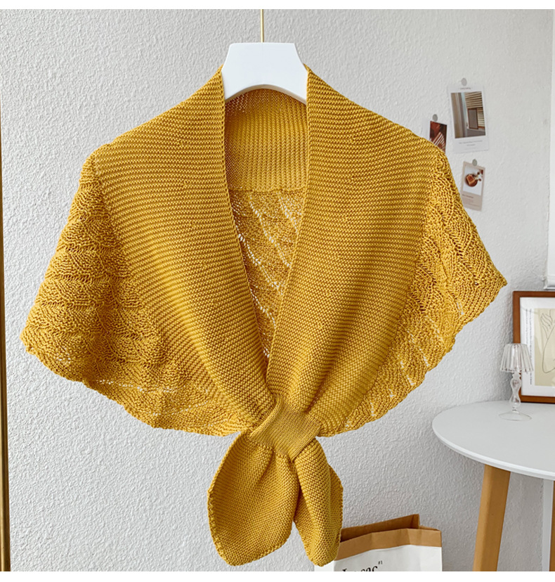 (🔥Early Christmas Sale- SAVE 50% OFF) Women's Scarf Knitted Wool Shawl Fashion Casual -BUY 3 GET 15% OFF & FREE SHIPPING