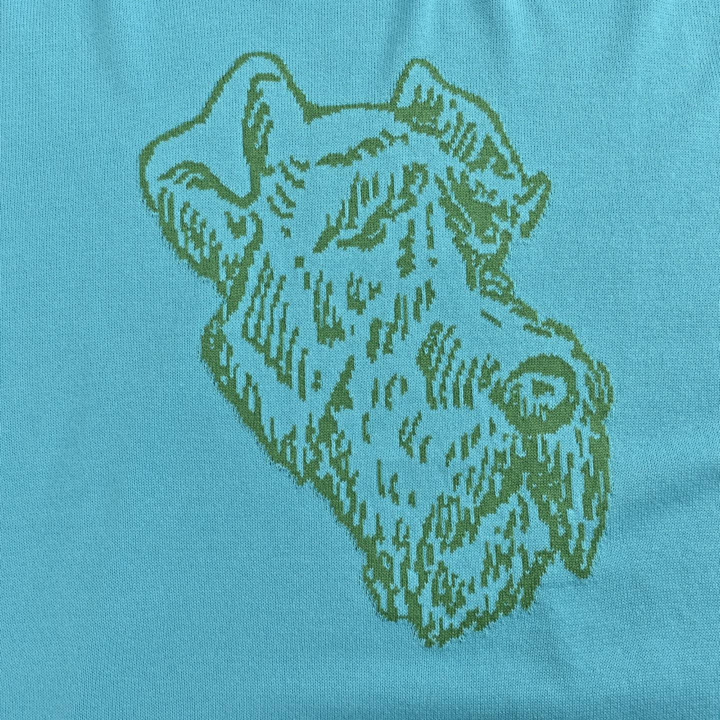 Gucci 25ss puppy jacquard knit short sleeve
