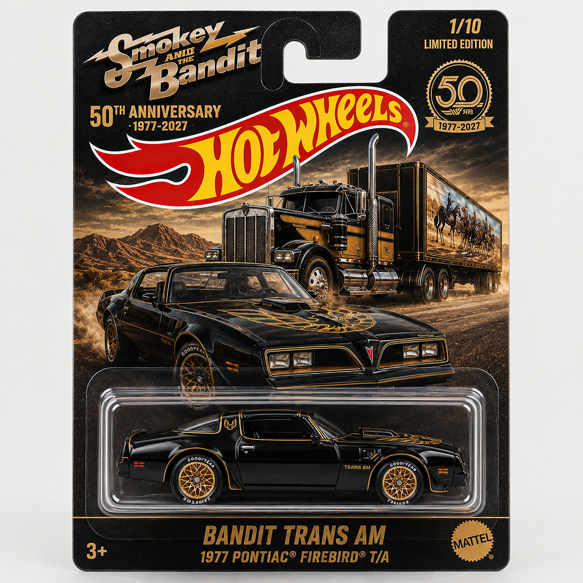 Hot Wheels Smokey and the Bandit 50th Anniversary Collector Set