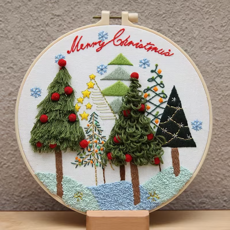 🔥Last Day 70% OFF - 🎄Perfect Gift - Christmas Embroidery (Beginners edition)
