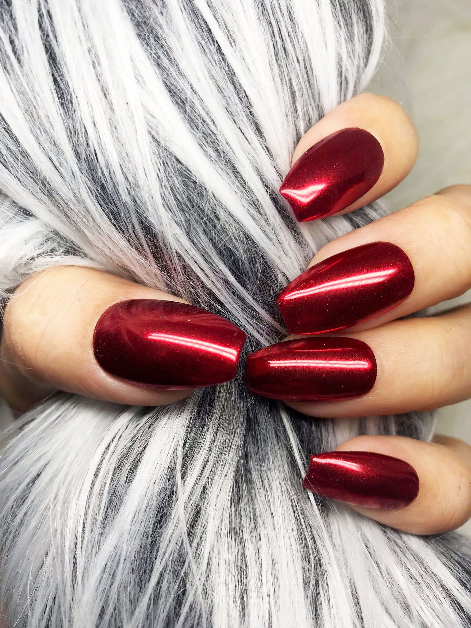 2025 Glamorous Chrome Metallic Mirror Nail Polish