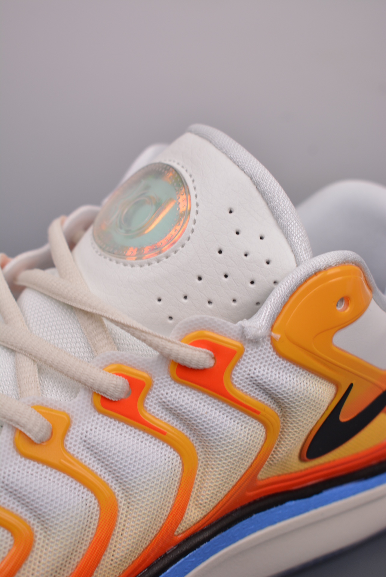 Nike Zoom KD 17 EP Blue, White and Orange FJ9487-700
