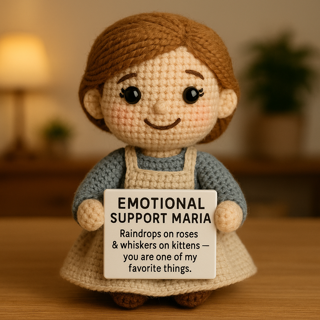 Maria Crochet Emotional Support Doll