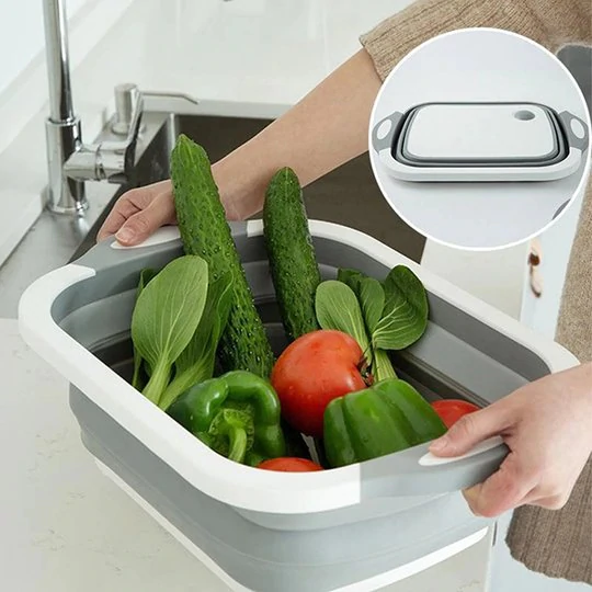 3in1 Multi-Function Foldable Cutting Board