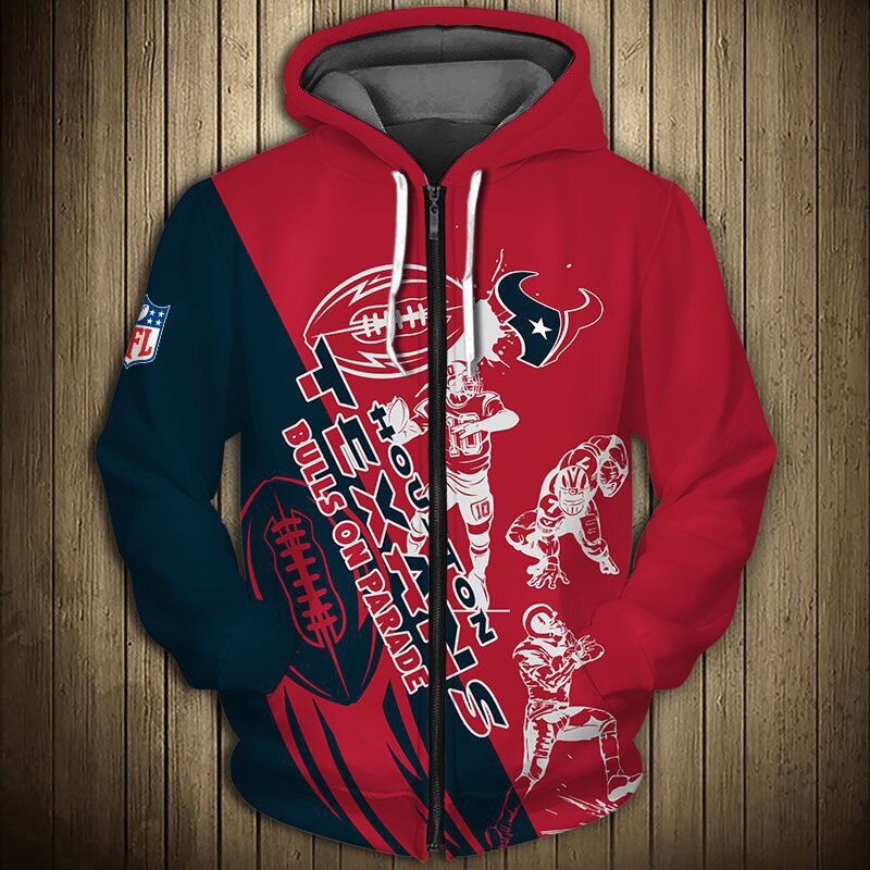 HOUSTON TEXANS 3D HOODIE HHTT003