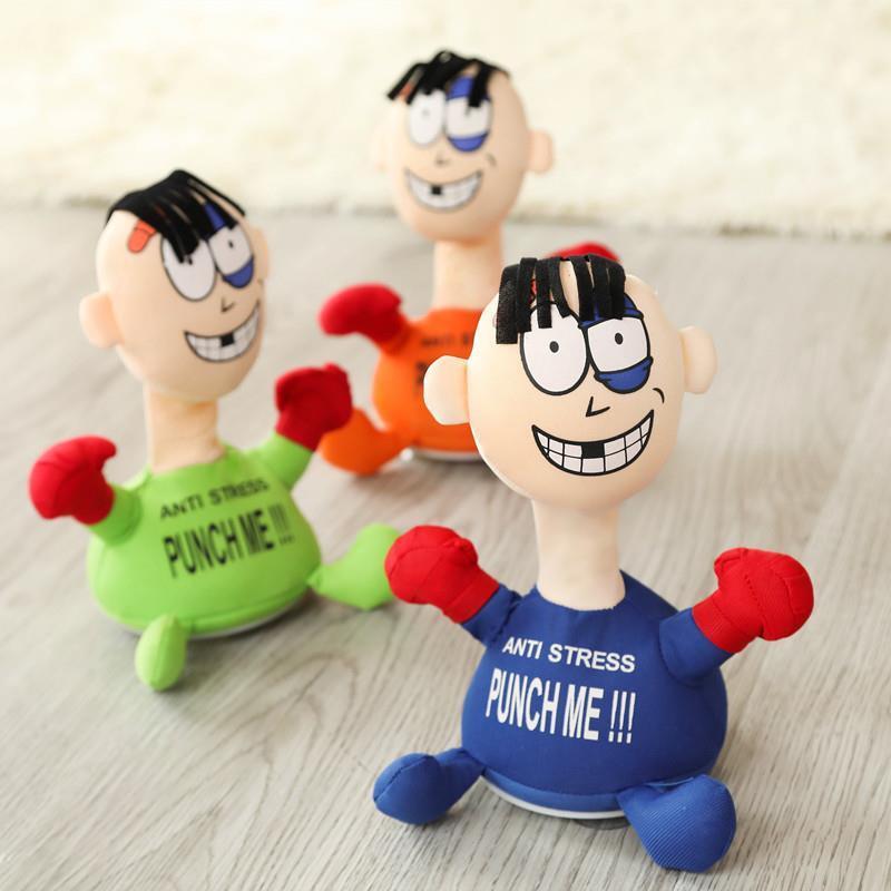 Funny Punch Me Screaming Doll