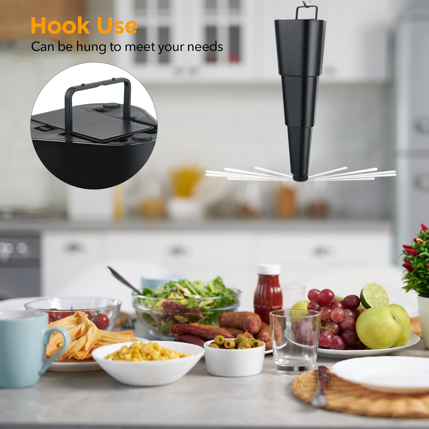 👍Last Day Promotion 60% OFF💥Portable & Soundless Fly Fans for Tables