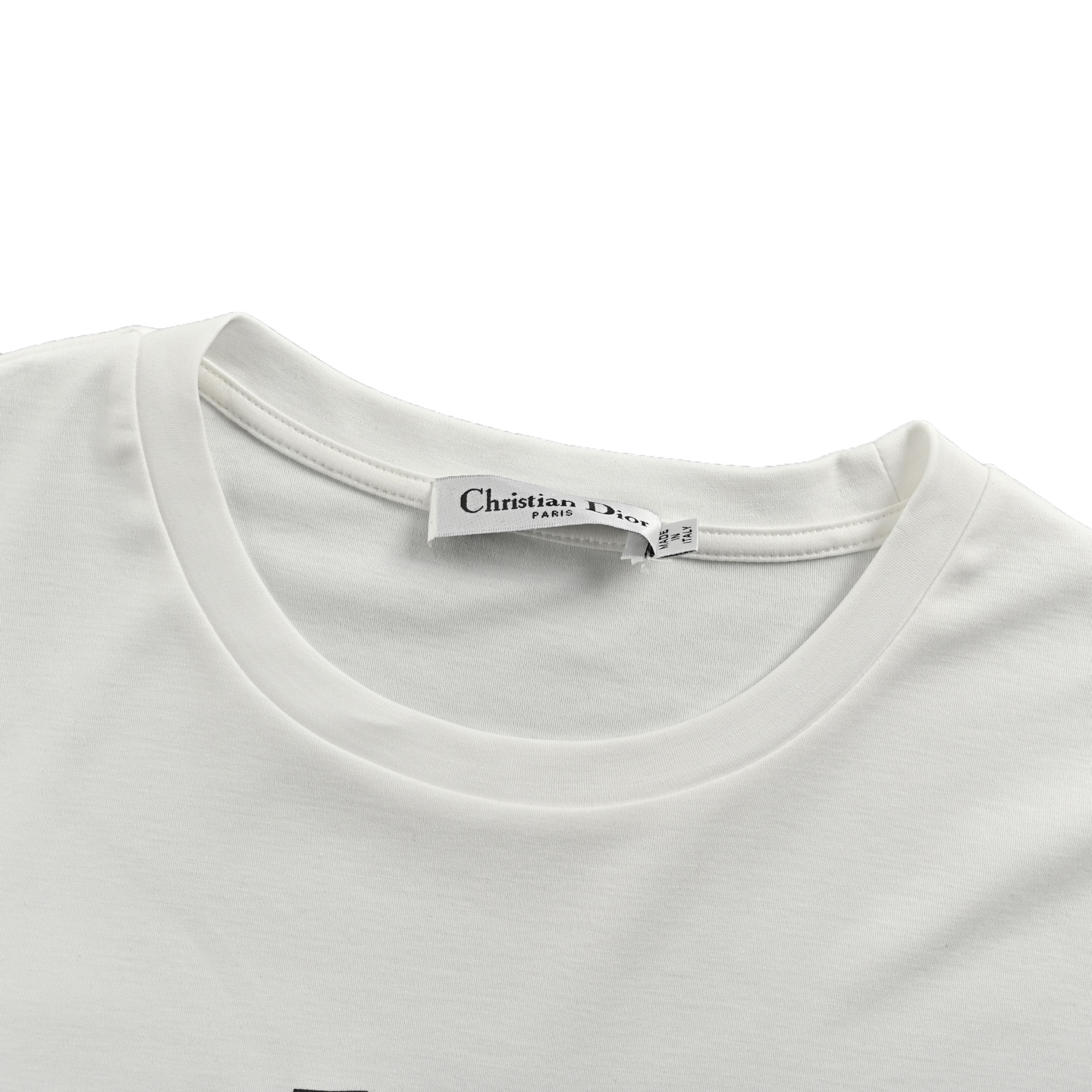 Dior 25ss butterfly print short sleeve