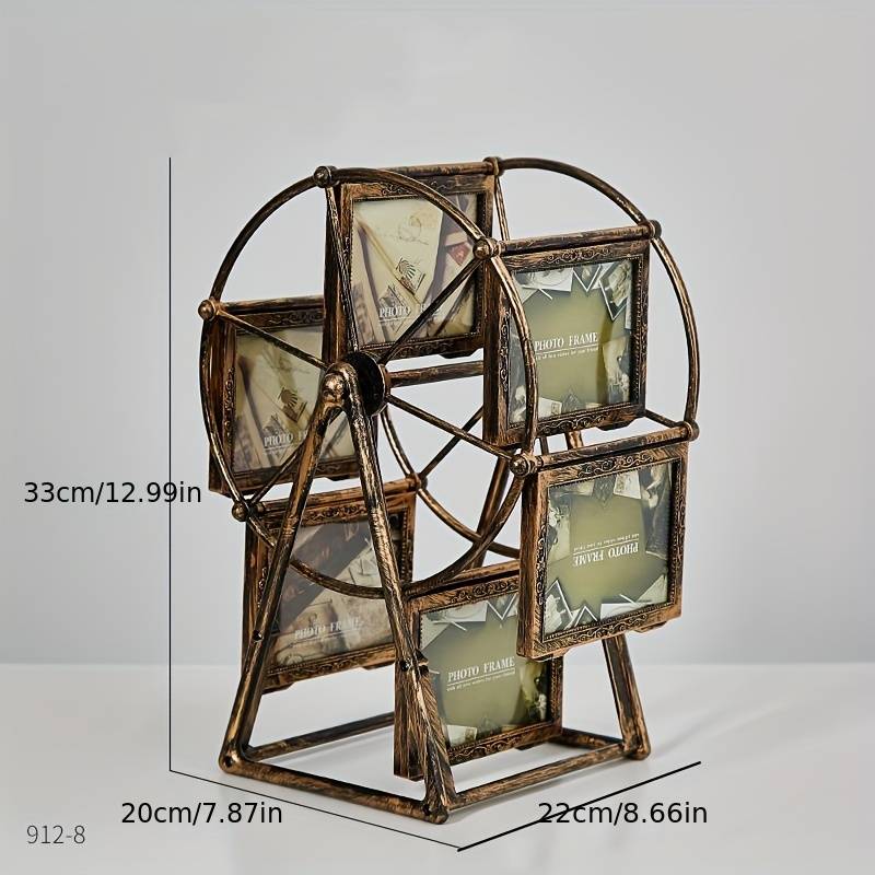 📸📸2024 Creative Rotating Ferris Wheel Photo Frame📹