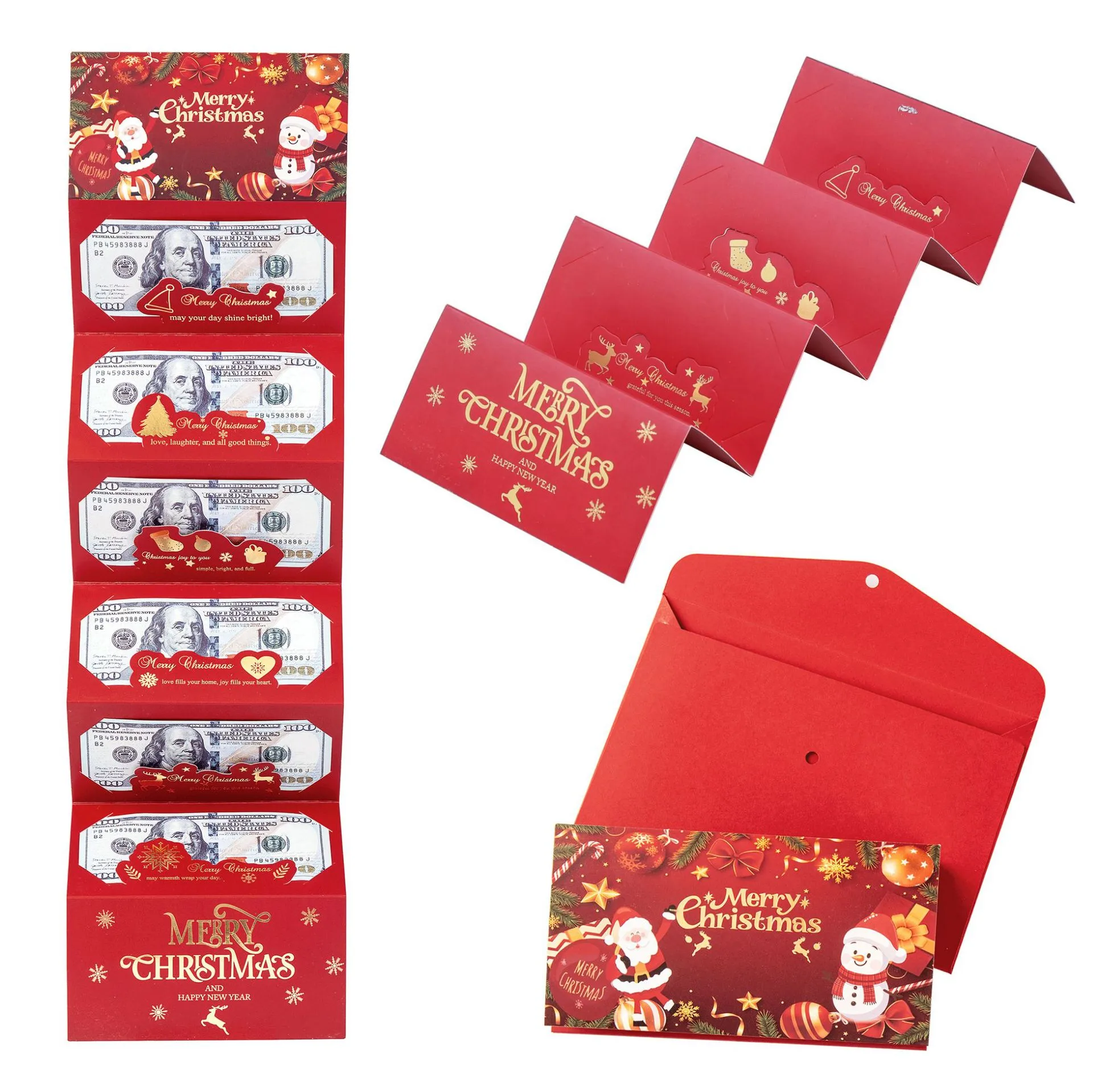 🎅Christmas Pre Sale🎄Foldable Christmas Money Holder