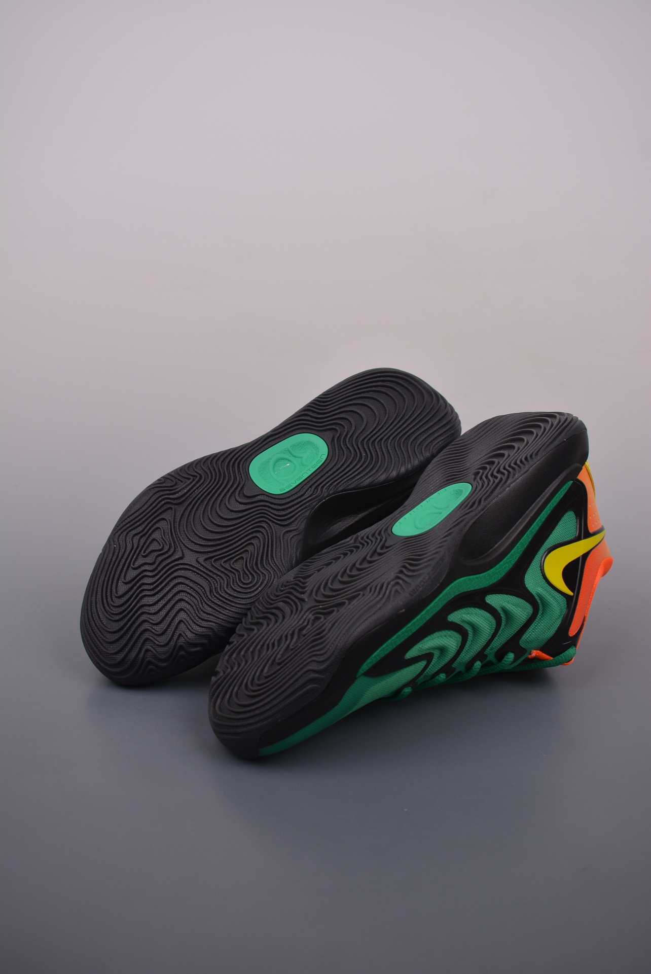 Nike Zoom KD 17 Dark Green Yellow FJ9487 003