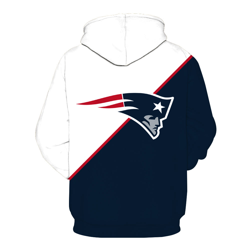 PATRIOTS 3D HOODIE 2542
