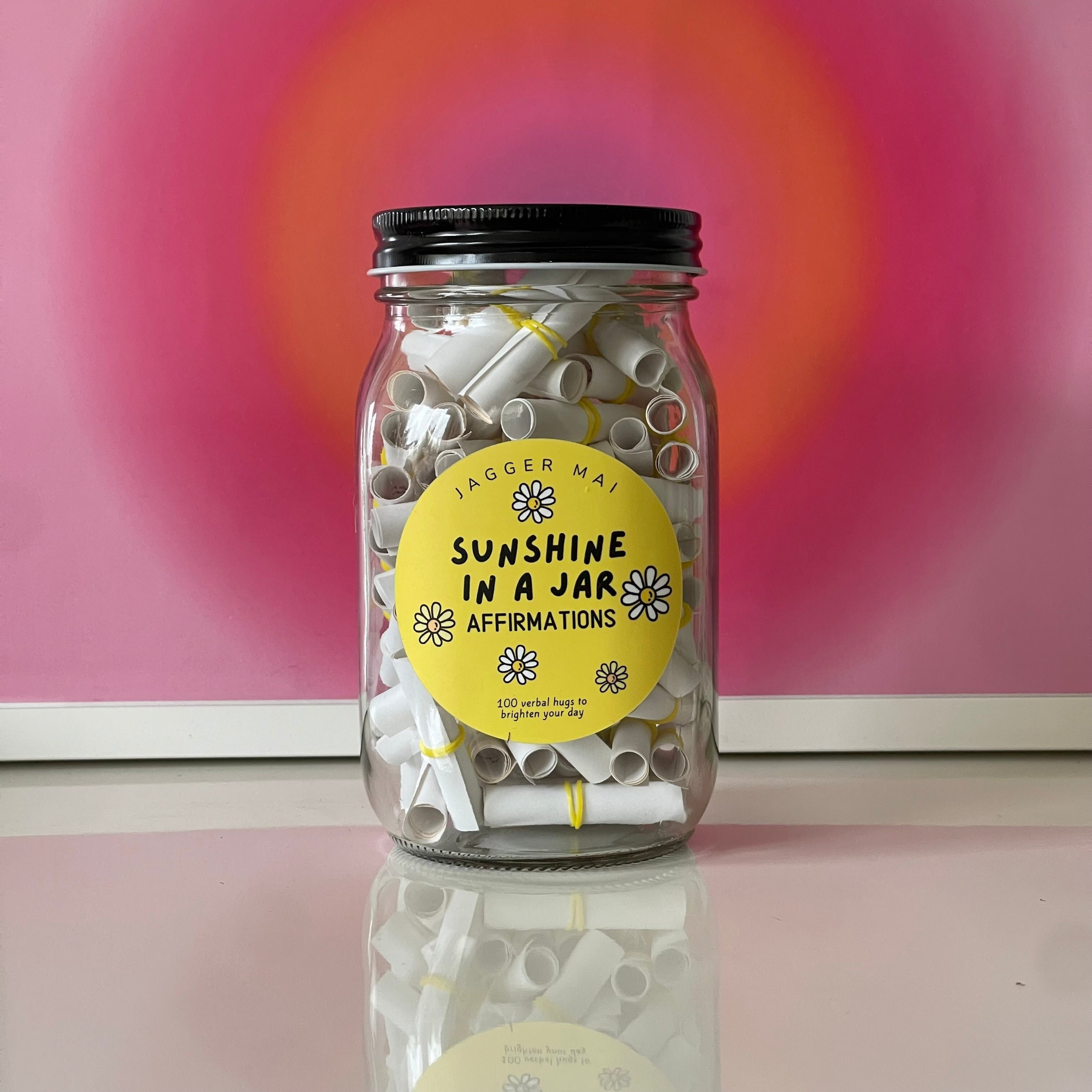 Affirmation Jar | Sending You Sunshine☀️