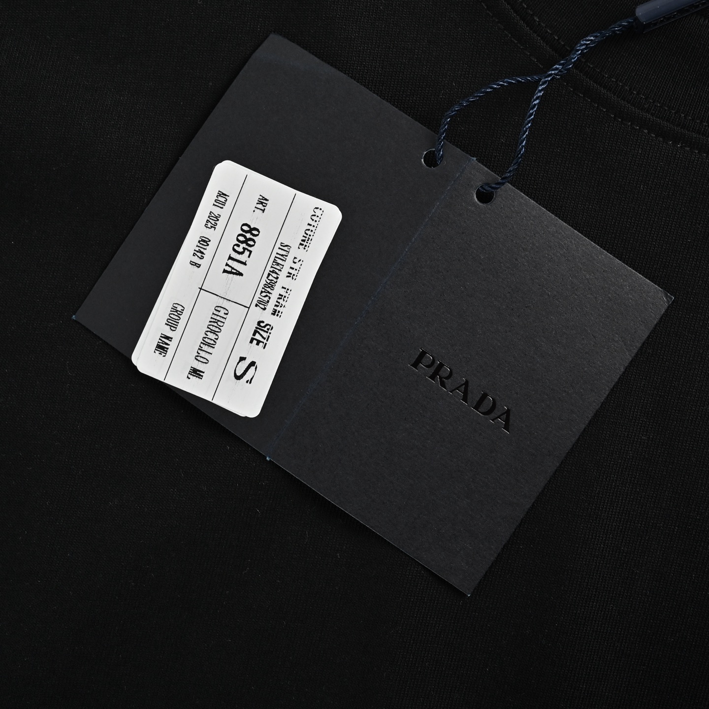 Prada 25ss classic red silicone trim short sleeve