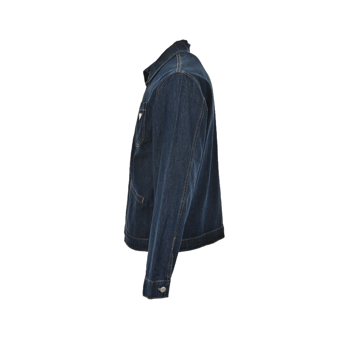 Prada 24Fw four-pocket denim jacket