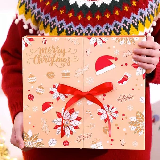 🌲🌲24-Day DIY Advent Calendar Box🗃️Countdown to Christmas Gifts