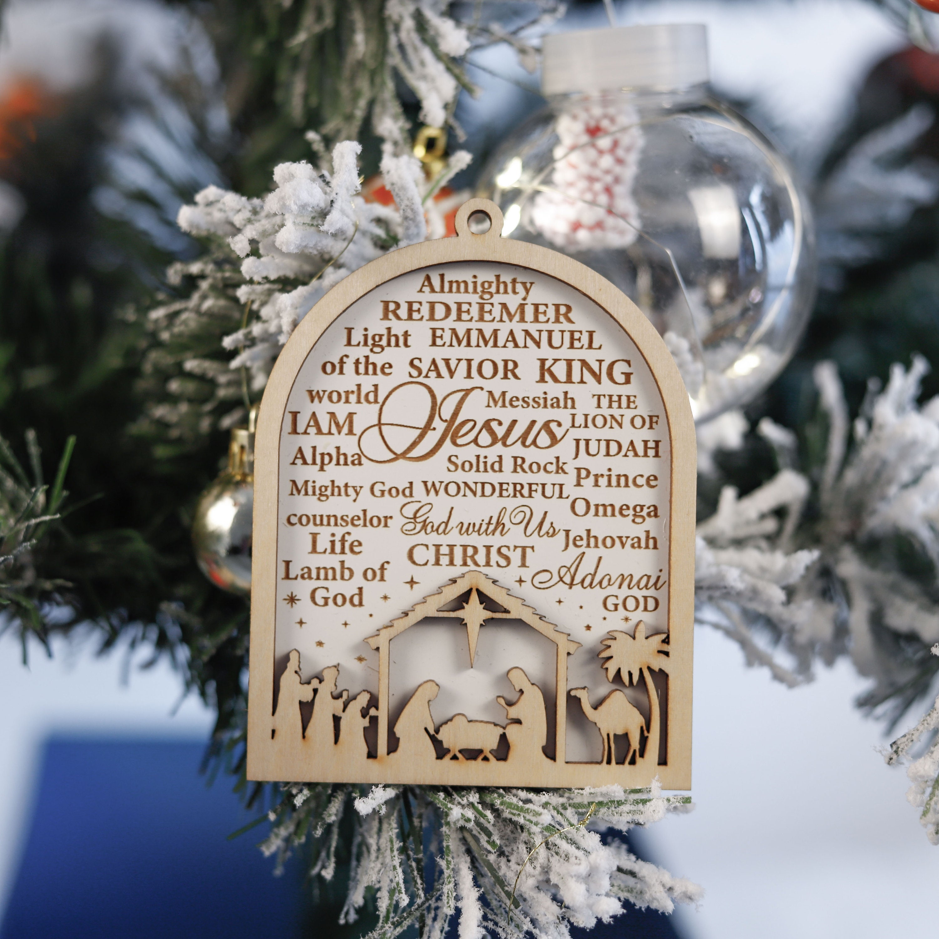 Names of God Bauble Ornament