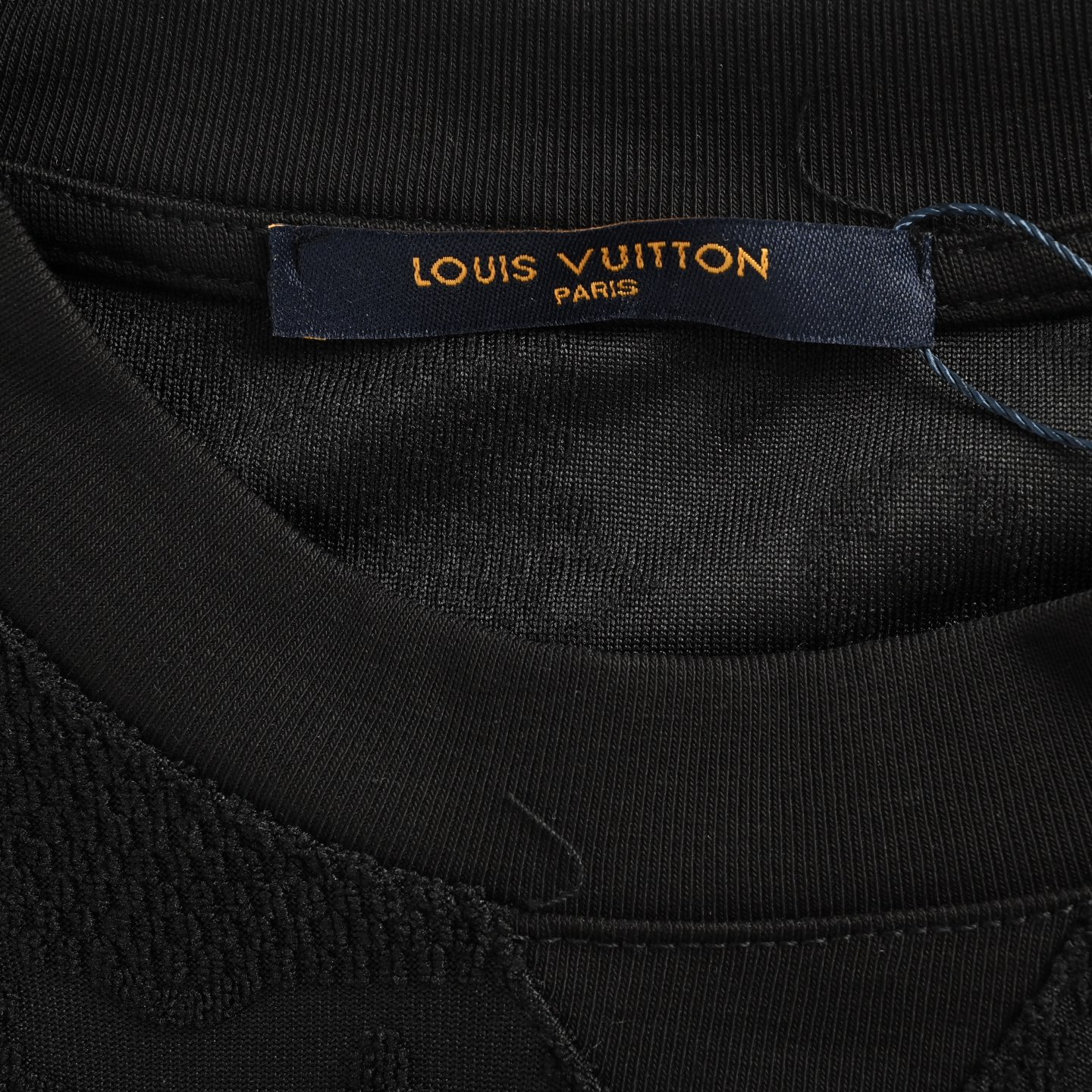 Louis Vuitton 25ss obscure monogram logo checkerboard jacquard short sleeves