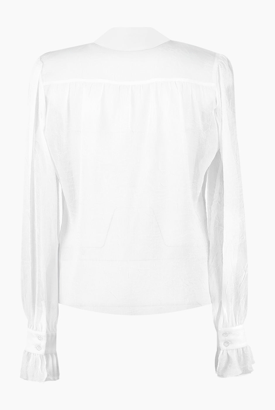 Blusa recta con puño