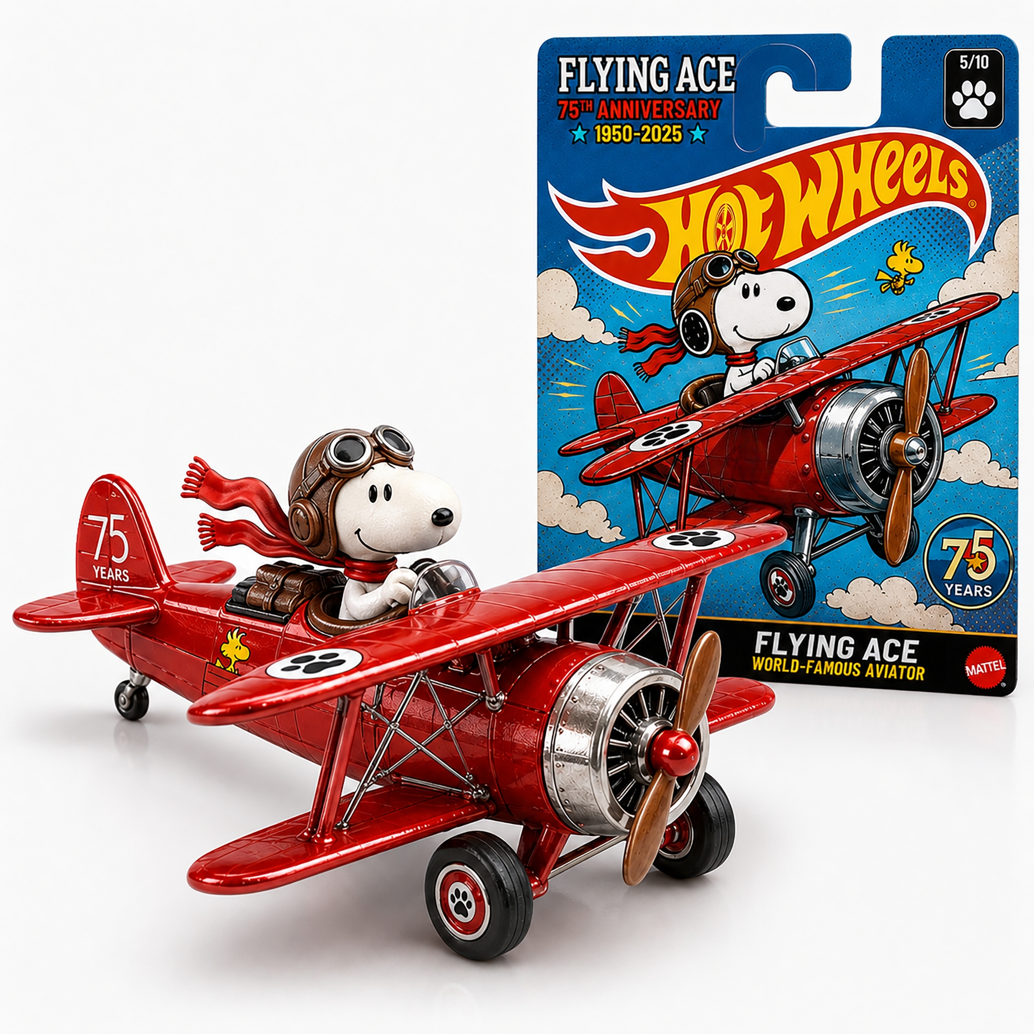 Snoopy 75th Anniversary Hot Wheels