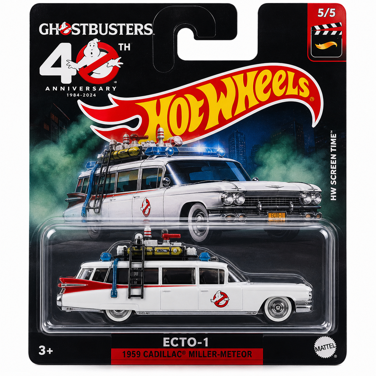 Hot Wheels Ghostbusters 40th Anniversary ECTO-1