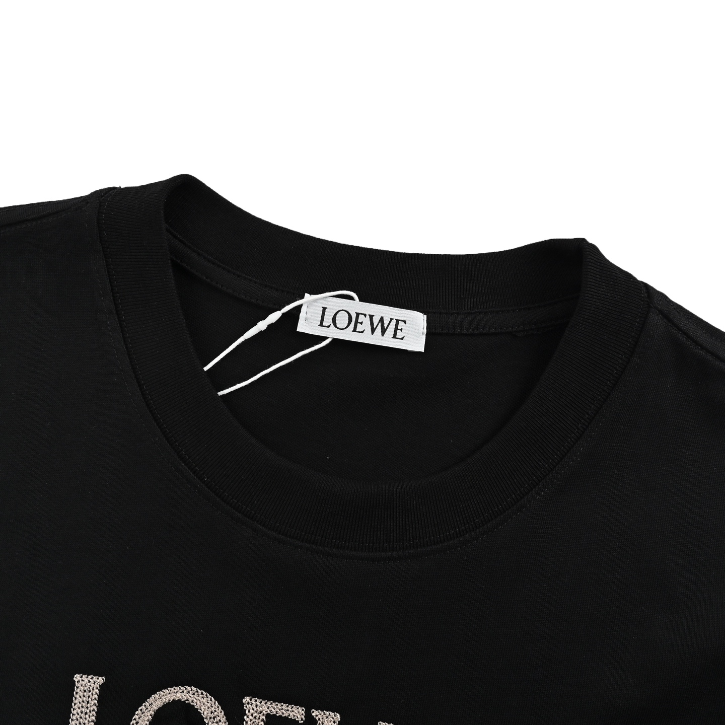 Loewe 25ss Angpao joint embroidered short sleeve