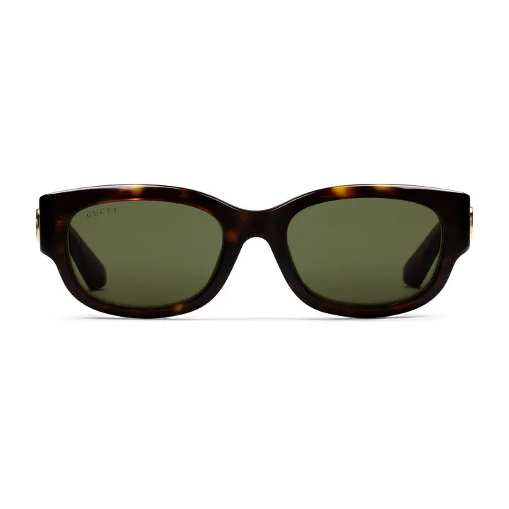 Gucci Fitted Oval Frame Sunglasses