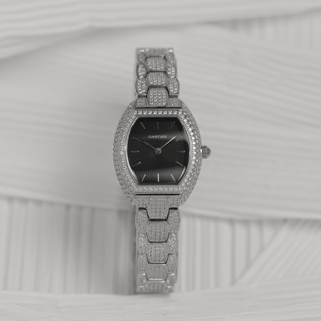 Cartier Gypsophila - Mini lady tonneau watch