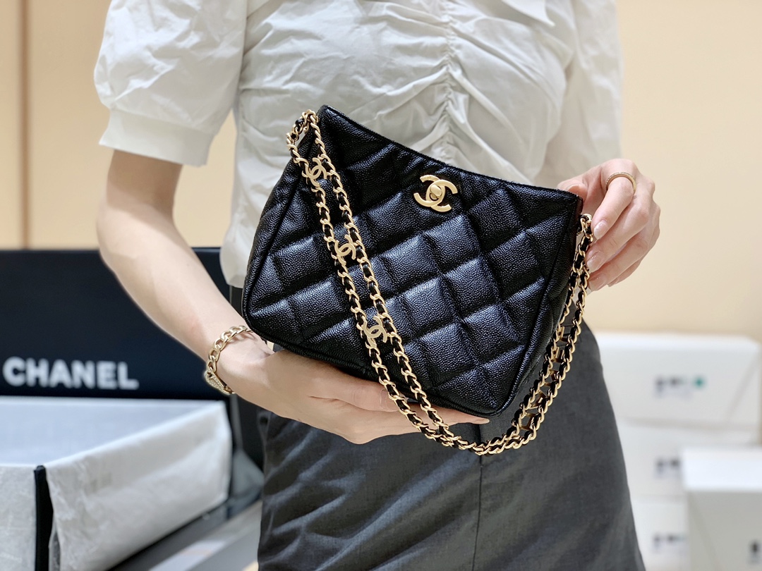Chanel 2022cc Spring/Summer Collection Hobo Underarm Bag AS3223