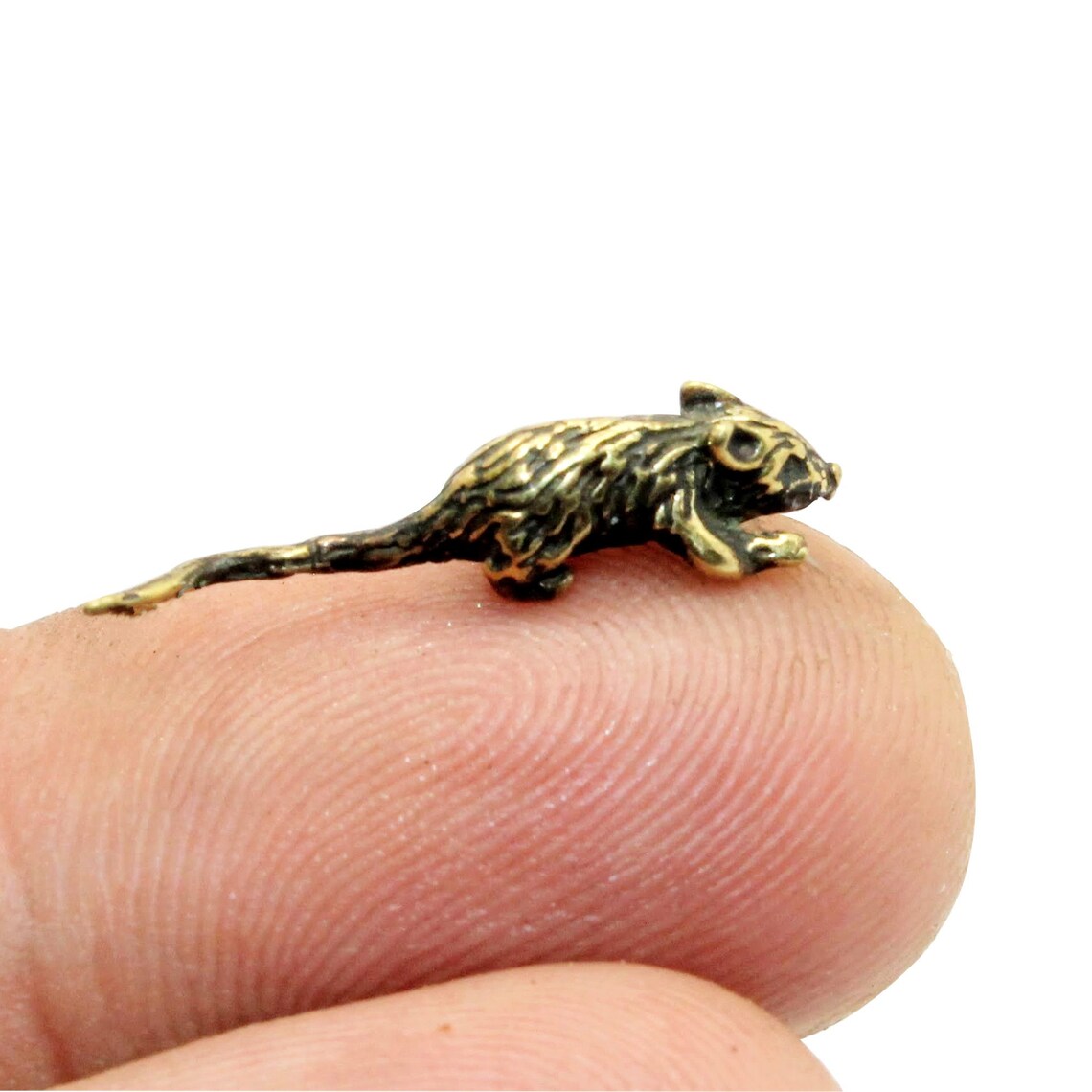 Brass Mouse To Attract More Money Purse Magic Gift