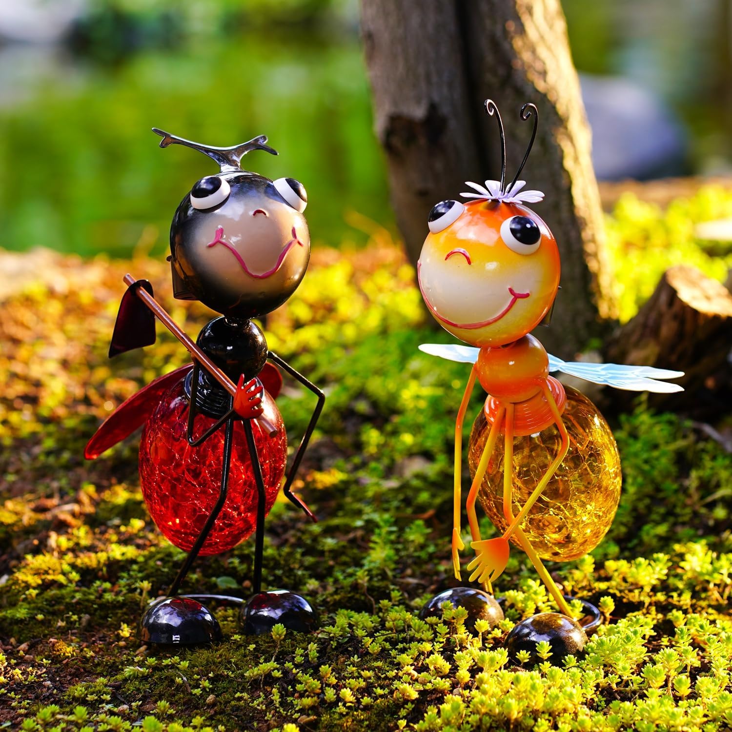 ⚡ON FLASH SALE⚡Solar Waterproof LED Bee Ladybug Solar Lights