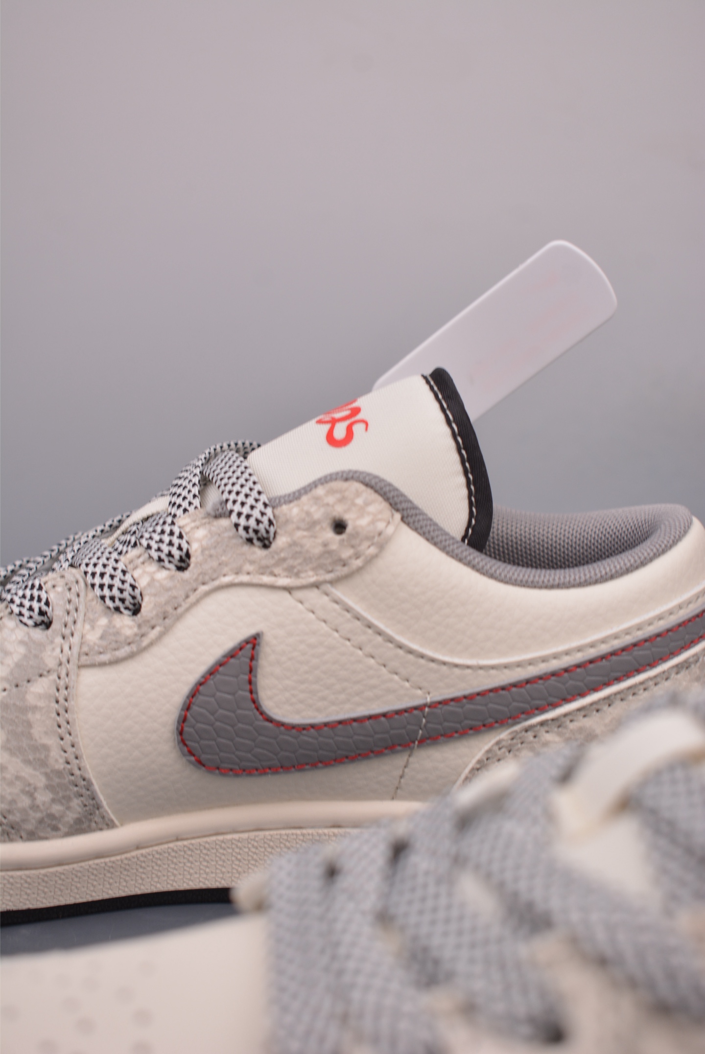 Nike Air Jordan 1 Low OGAJ1 Beige Red 2025 Year of the Snake SJ9950-056