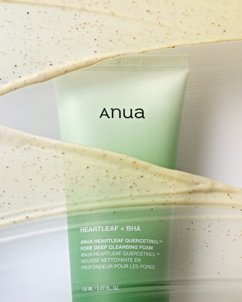 Heartleaf Pore Control Cleansing Oil and Heartleaf Quercetinol Pore Deep Cleansing Foam