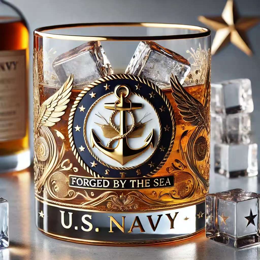 Veteran Tribute Glass