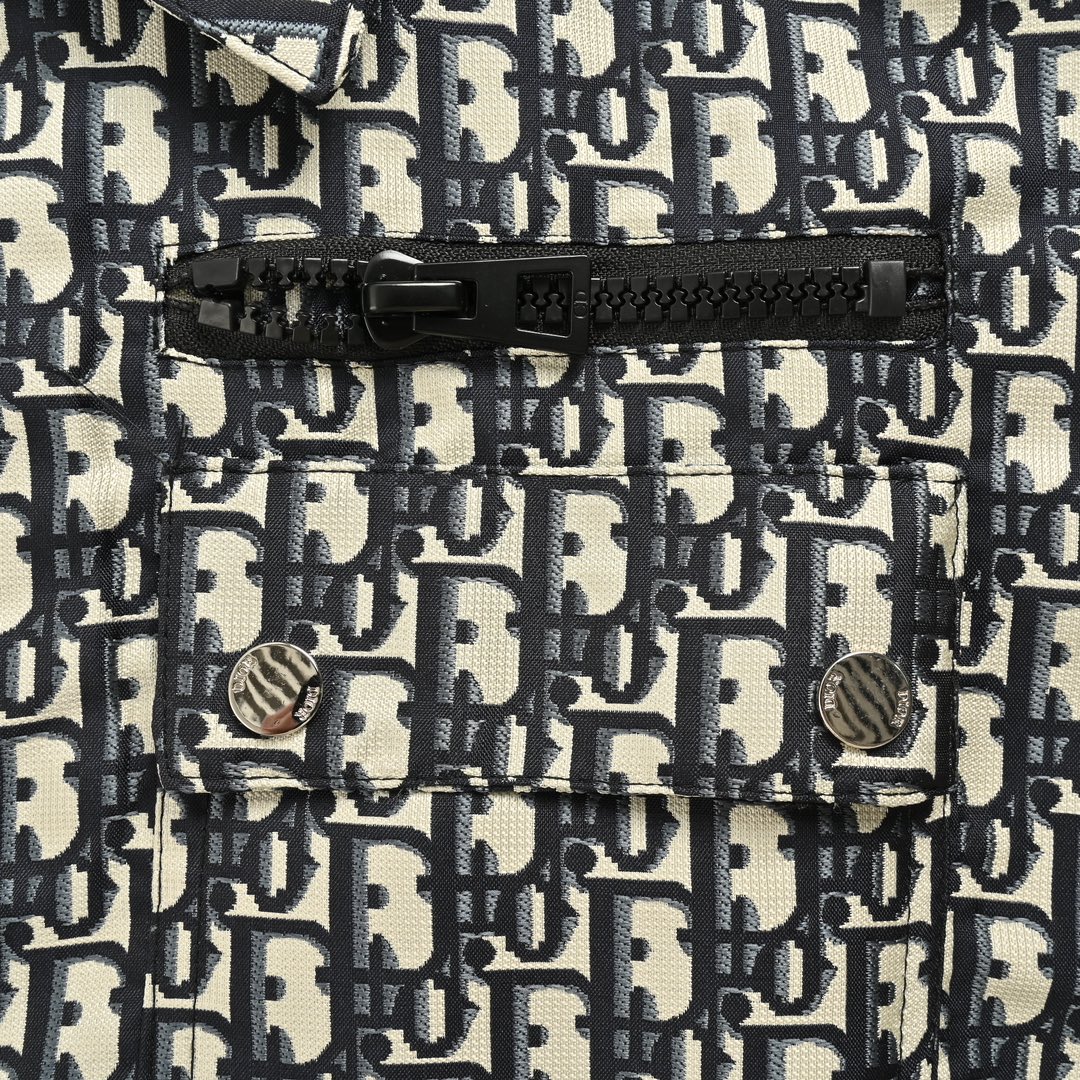 Dior 24Fw all-over print monogram jacket