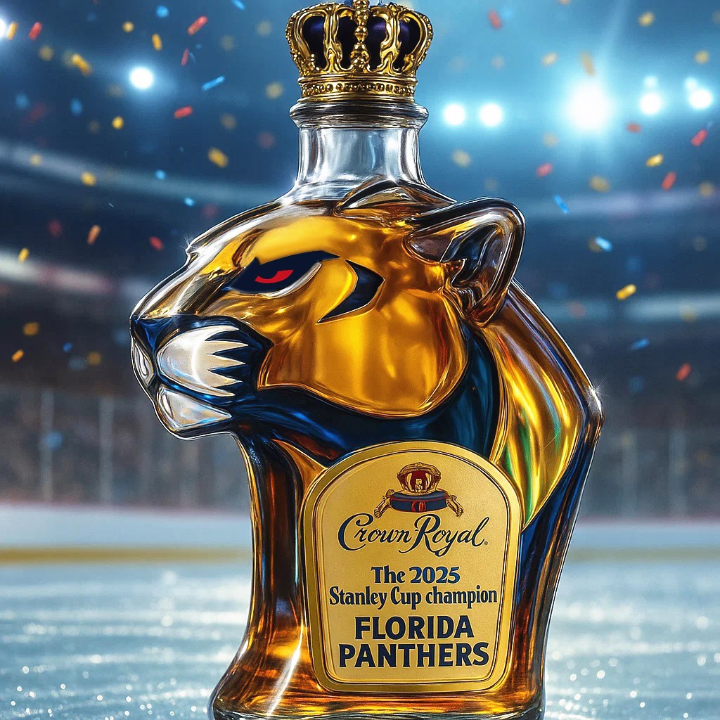 2024-25 NHL Stanley Cup I Florida Panthers Championship Whisky Bottle