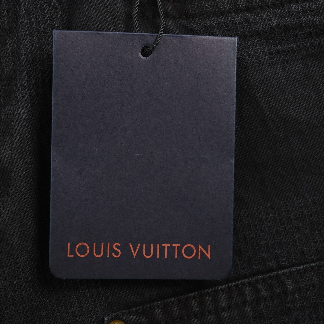Louis Vuitton 24Fw Checkerboard Cargo Jeans